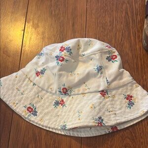 Billabong X Wrangler brand floral bucket hat